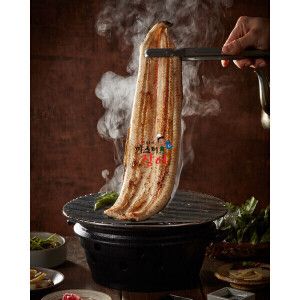 상품 이미지: 미스터장어 자포니카 민물장어1kg 손질 후 600g 소스2종+생강채 증정