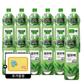 상품 이미지: 미닛메이드 알로에 1.5L 12페트 +(증정)쿠우 미니 쟁반