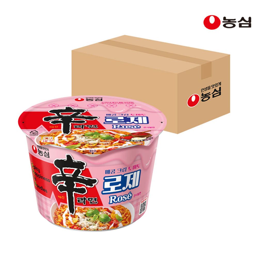 상품 이미지: 농심 신라면로제큰사발 108g X 16개
