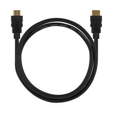 상품 이미지: 넥스트유 HDMI 2.0 UHD 4K 케이블 60Hz 블랙 NEXT-010UHD4K, 1개, 1m