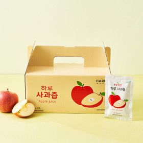 상품 이미지: 1+1 총 60포 대용량 100% 국내산 거창 사과즙