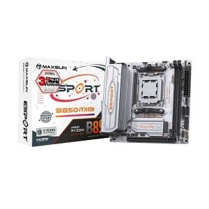 상품 이미지: MAXSUN e스포츠 B850ITX WIFI ICE (AMD 소켓AM5 DDR5 메인보드)