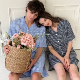 상품 이미지: (24+3%할인) 지금부터 여름까지 쭉 편한 파자마 여름 사계절 데일리 홈웨어 사은품 증정/추가할인 혜택