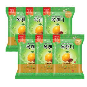상품 이미지: 롯데제과 목캔디 허브민트 217g 6팩