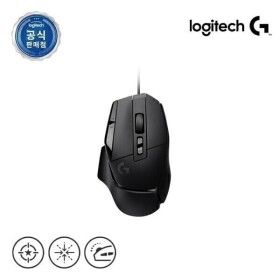 상품 이미지: 로지텍코리아 로지텍G G502 X 유선 게이밍 마우스 블랙 로지텍G 공식판매점