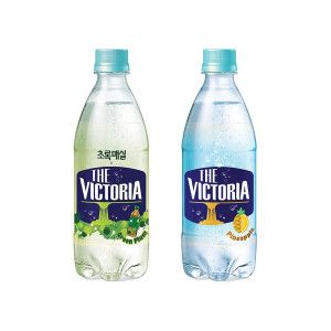 상품 이미지: 더 빅토리아 초록매실+파인애플 탄산음료 500ml 20+20개