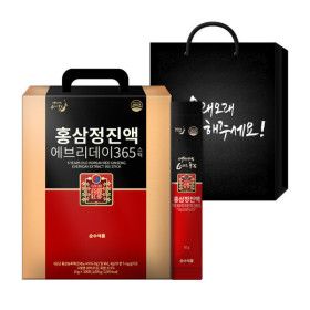 상품 이미지: 홍삼정 에브리데이 홍삼스틱 1박스(100포+선물용 쇼핑백) 6년근 홍삼 365