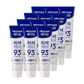 상품 이미지: (3% 결제할인)메디안 치석화이트 치약 120g 3입 4세트 (총 12개)