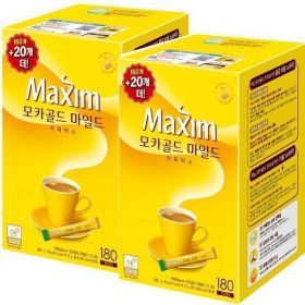 상품 이미지: 동서식품 맥심 모카골드 마일드 커피믹스 180개입(T) X 4개