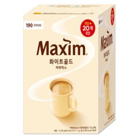 상품 이미지: 맥심 화이트골드 커피믹스 190T