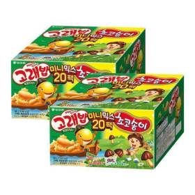 상품 이미지: 오리온 고래송이미니 20P 560g X 2개