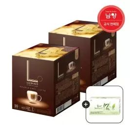 상품 이미지: 루카스나인 시그니처 더블샷 라떼 50Tx2 (총100T)+추가증정 17차(25T)