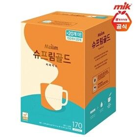 상품 이미지: 동서식품 동서 맥심 슈프림골드 150T+20T