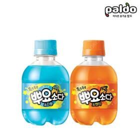 상품 이미지: 팔도 뿌요소다 소다 245ml X 12PET + 오렌지 245ml X 12PET