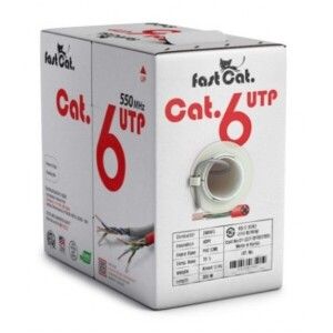 상품 이미지: 동일전선 CAT.6 UTP 국산 랜케이블 박스 (300m) 그레이