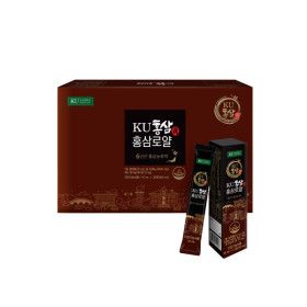 상품 이미지: 6년근 KU홍삼진 홍삼로얄 10mLx30포 진세노사이드15mg 선물세트 원산지:상세설명에 표시