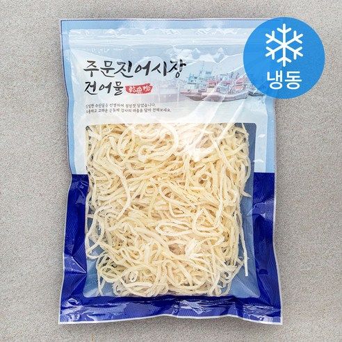 상품 이미지: 주문진어시장건어물 백진미 오징어채 (냉동), 400g, 1개