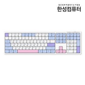상품 이미지: GK698 OfficeMaster 3모드 저소음 펜타그래프 유무선 키보드 코튼캔디