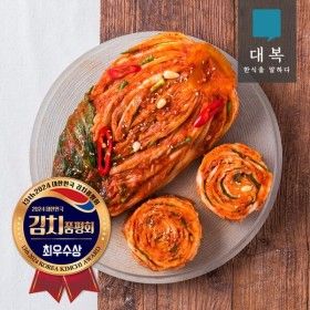상품 이미지: 대복 포기김치 10kg 김치품평회 최우수상 농식품부장관 수상)