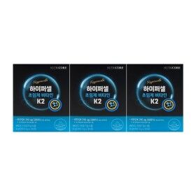 상품 이미지: 뉴트리코어 하이퍼셀 초임계 비타민 K2 300mg x 30정 x 3박스 /Hb