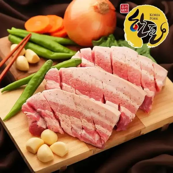 상품 이미지: 고소한 육질! 한돈 생 삼겹살 600g