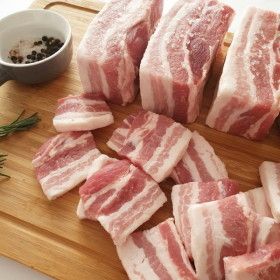 상품 이미지: 힐링미트 신선 냉동 통삼겹살 1kg 비계적은 솔트증정