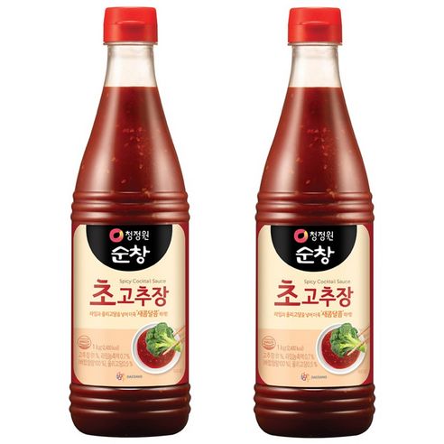 상품 이미지: 청정원순창 초고추장, 1kg, 2개