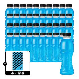 상품 이미지: 파워에이드 마운틴블라스트 무라벨 355ml 20개 x 2박스 +(증정) 파워에이드 대형 타올