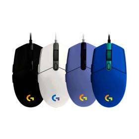 상품 이미지: 로지텍 G102 2세대 LIGHTSYNC 게이밍 마우스 정품 - 화이트