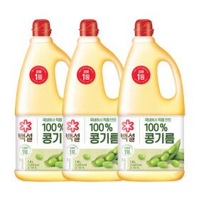 상품 이미지: 콩기름 1.8L x 3개