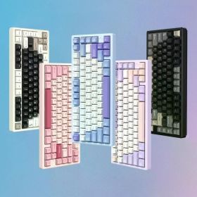상품 이미지: 2024 Wob Rainy75 기계식 키보드 게이밍 무선 알루미늄 RGB 맞춤형
