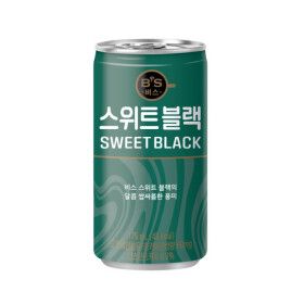 상품 이미지: 비스 스위트블랙 175ml x 30캔-3박스(90캔) 커피 업소용 음료