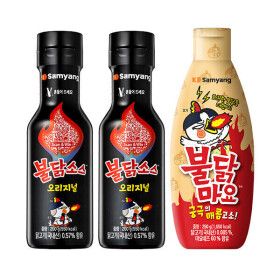상품 이미지: 삼양 불닭소스 200g 2개 + 불닭마요소스 250g 1개