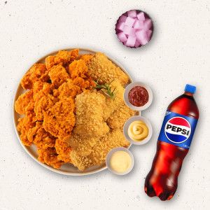 상품 이미지: (멕시카나치킨) 치치반반(치토스순살반+치필링반)+콜라1.25L