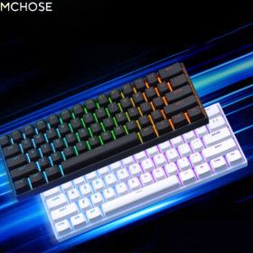 상품 이미지: MCHOSE Ace 60 / Ace 60 pro 마그네틱축 유선 기계식 게이밍 키보드 60%배열 1600만색RGB
