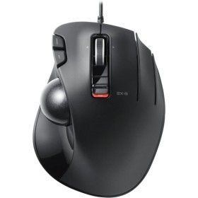 상품 이미지: 엘레컴 USB 트랙볼 유선 마우스 5 버튼 ELECOM M-XT2URBK-G 일본 블랙 XT2URBK-G(레드) XT3URBK(블랙)