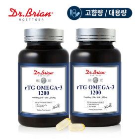 상품 이미지: 2통/닥터브라이언 알티지(rTG) 오메가3 1200/12개월분