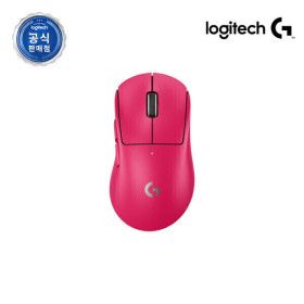 상품 이미지: 로지텍코리아 로지텍G PRO X Superlight 2 DEX 핑크 지슈라2덱스 게이밍마우스
