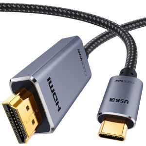 상품 이미지: USB C타입 to HDMI 4K30Hz 케이블 1m (1m/1.5m/2m/3m/4.5m)