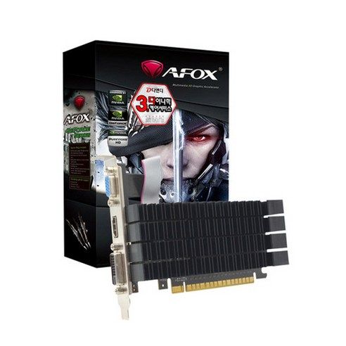상품 이미지: [AFOX] GeForce GT730 D3 2GB LP 무소음 디앤디컴
