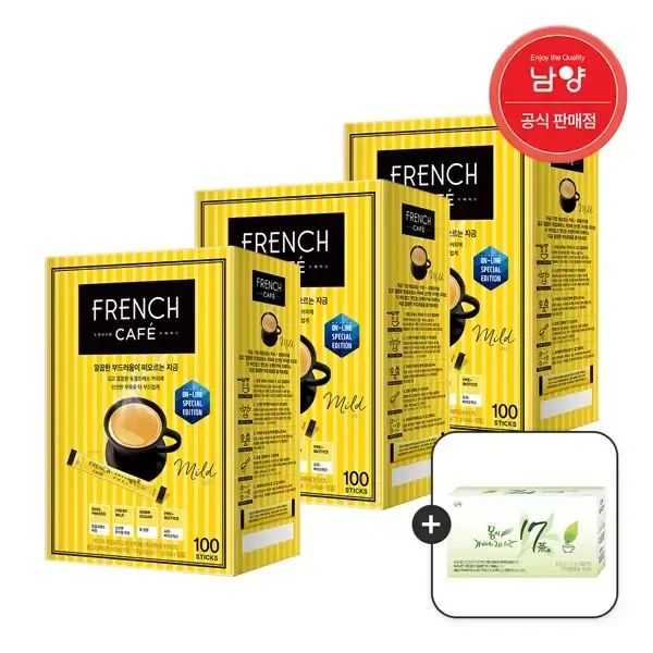 상품 이미지: 프렌치카페 커피믹스 100Tx3(+증정 17차 25T)