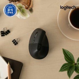 상품 이미지: (Logitech)로지텍코리아 버티컬 마우스 LIFT LEFT 왼손용 인체 공학 무선 마우스