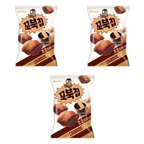 상품 이미지: 꼬북칩 초코츄러스, 120g, 3개