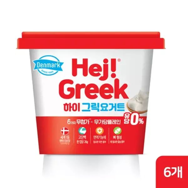 상품 이미지: 동원 덴마크 하이 그릭요거트, 400g, 6개