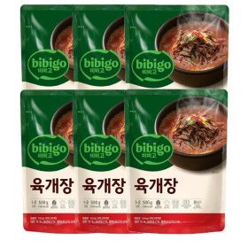 상품 이미지: 비비고 육개장 500g 6개