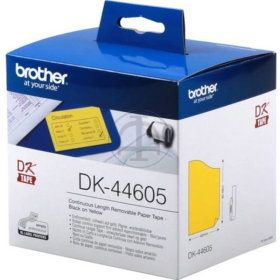 상품 이미지: 브라더DK44605 노랑 62mmx30.48 쉽게떼어지고 재부착