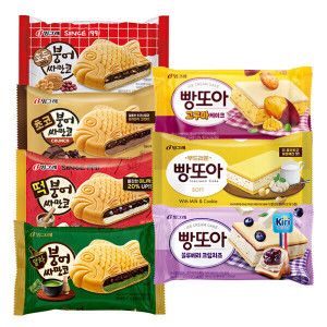 상품 이미지: 붕어싸만코 /빵또아 7종 30개 골라담기 /말차/초코/호두/블루베리