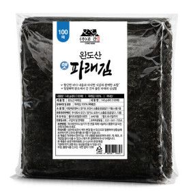 상품 이미지: 완도산 햇 파래김 100매 26년 4월 수매 / 단 하루 특가