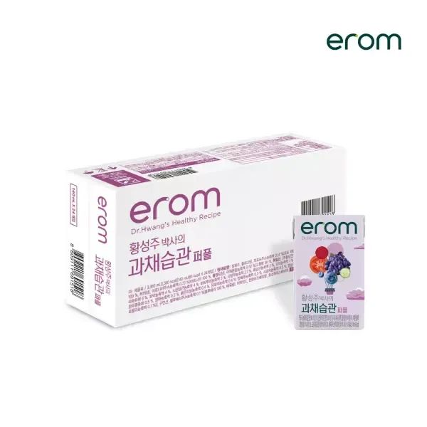 상품 이미지: 이롬 황성주 과채습관 퍼플 140ml x 24개