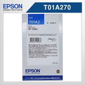 상품 이미지: 정품잉크 T01A270 청록 WF-C8690